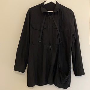 Yohji Yamamoto double zipper shirt/jacket